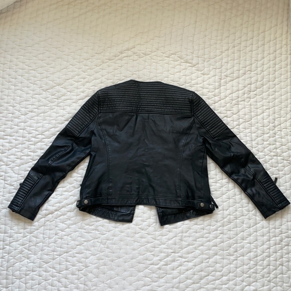 Topshop leather biker jacket - Picture 4 of 4